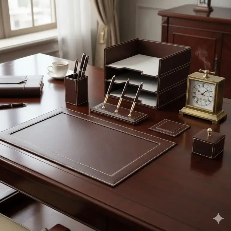 Luxury Desk Set: 7 Must-Have Items for a Power Executive
