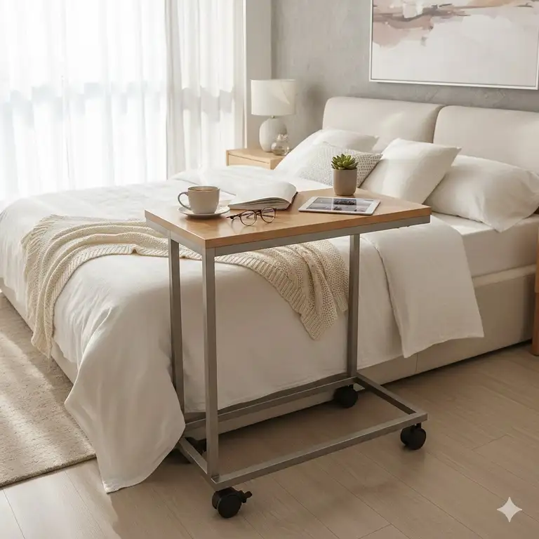 7 Best bedside tray table on wheels Models for Ultimate Comfort (2026)