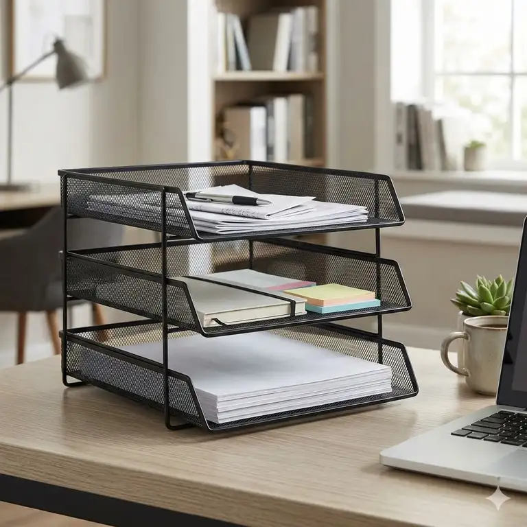 Stackable letter trays front loading: 7 Best Professional Organizers