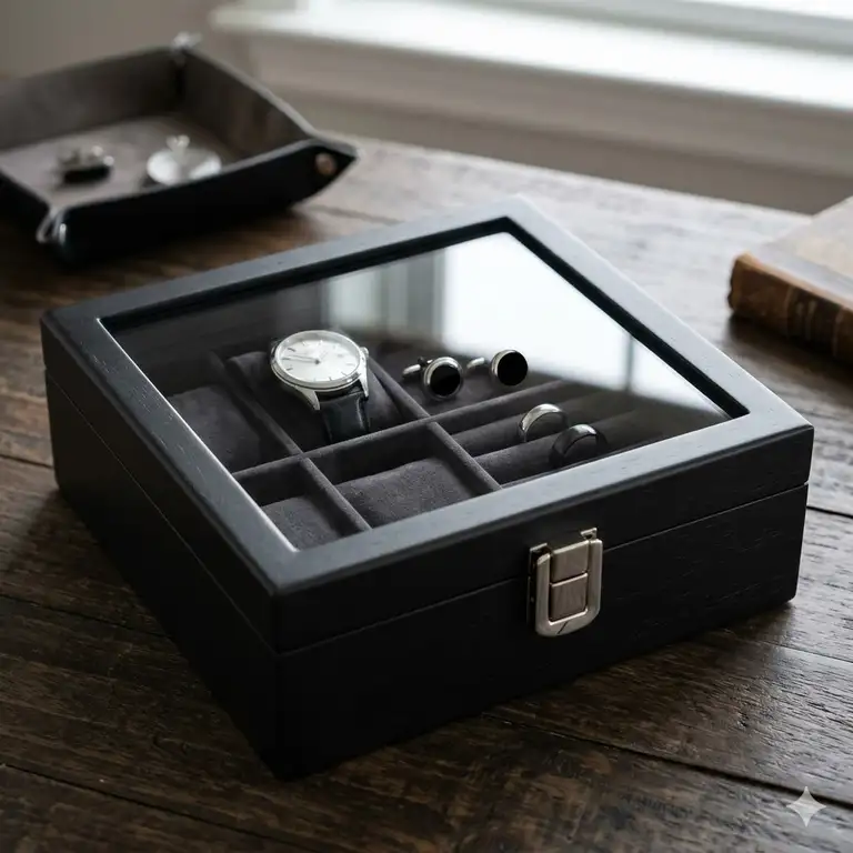 5 Best Black Mens Jewelry Box Options to Organize Your Style in 2026