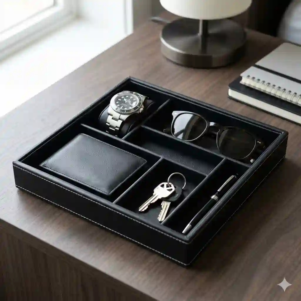 5 Top black leather tray Picks for 2026: An Expert Organizer’s Guide